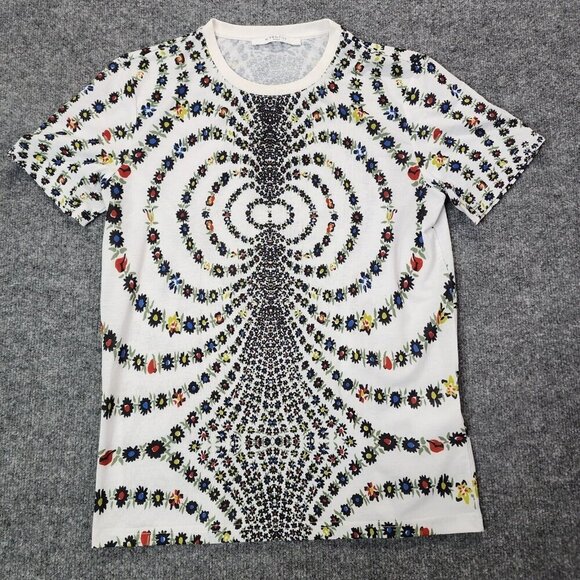 Givenchy Kaleidoscope Mirrored‎ Daisy Tshirt Runway Oversized Cuban Fit Large - Picture 1 of 16